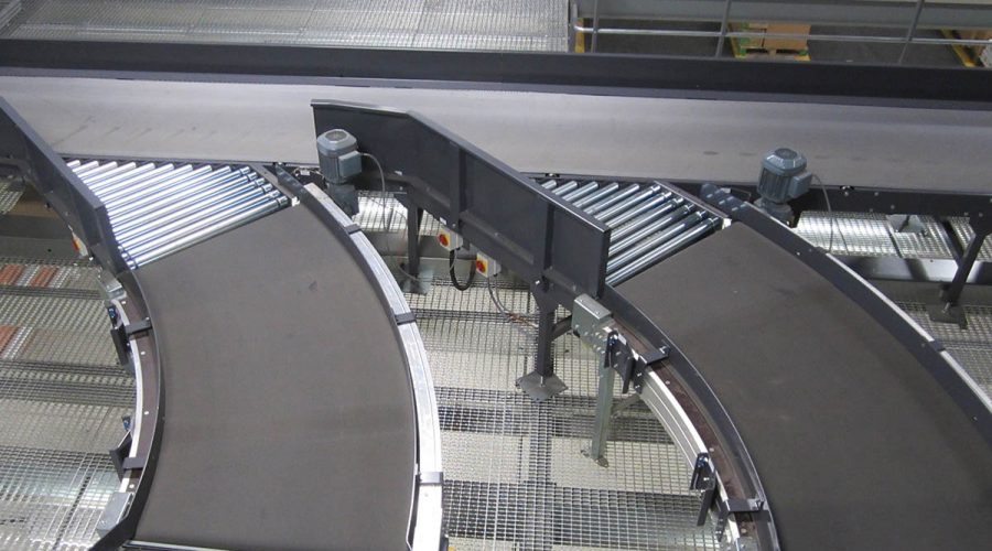 Parcel Merge Induct Conveyors