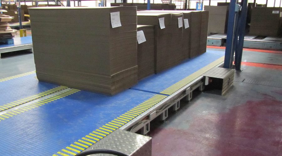 Heavy Duty Modular Belt for Cardboard