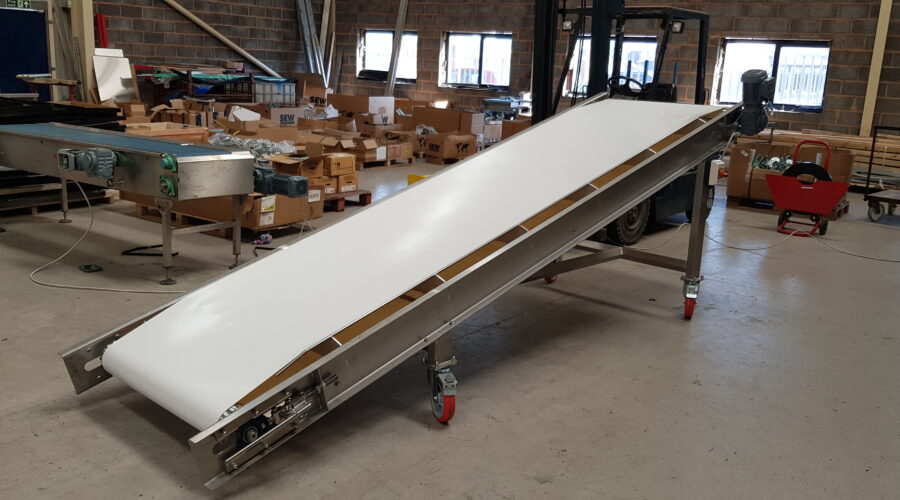 Mobile Troughed Belt Conveyor