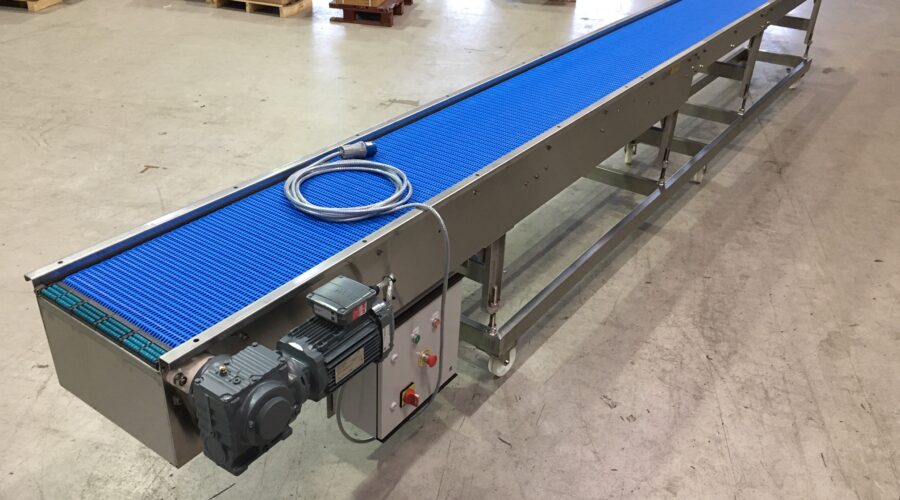 Mobile Stainless Steel Modular Belt Conveyor