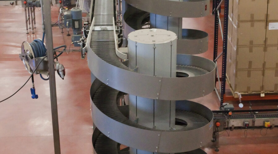 Compact Spiral Elevator